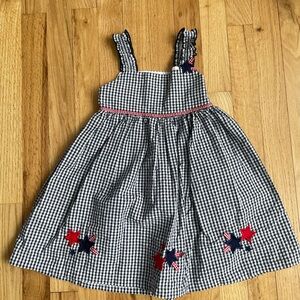 July 4th Seersucker Dress - 3T
